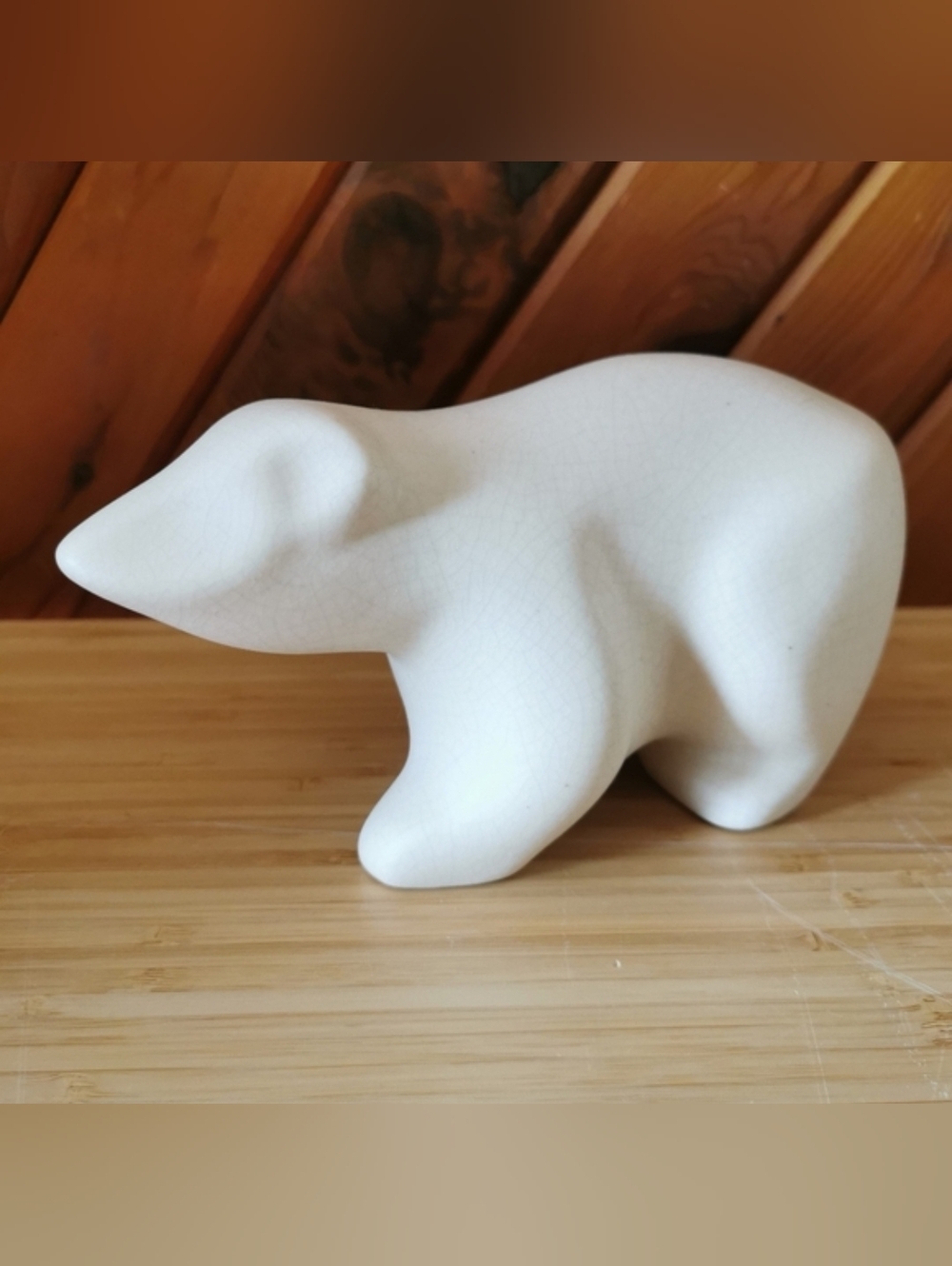 Vintage Laurentian Pottery Polar Bear Figurine – Mid Century Canadian Ceramic